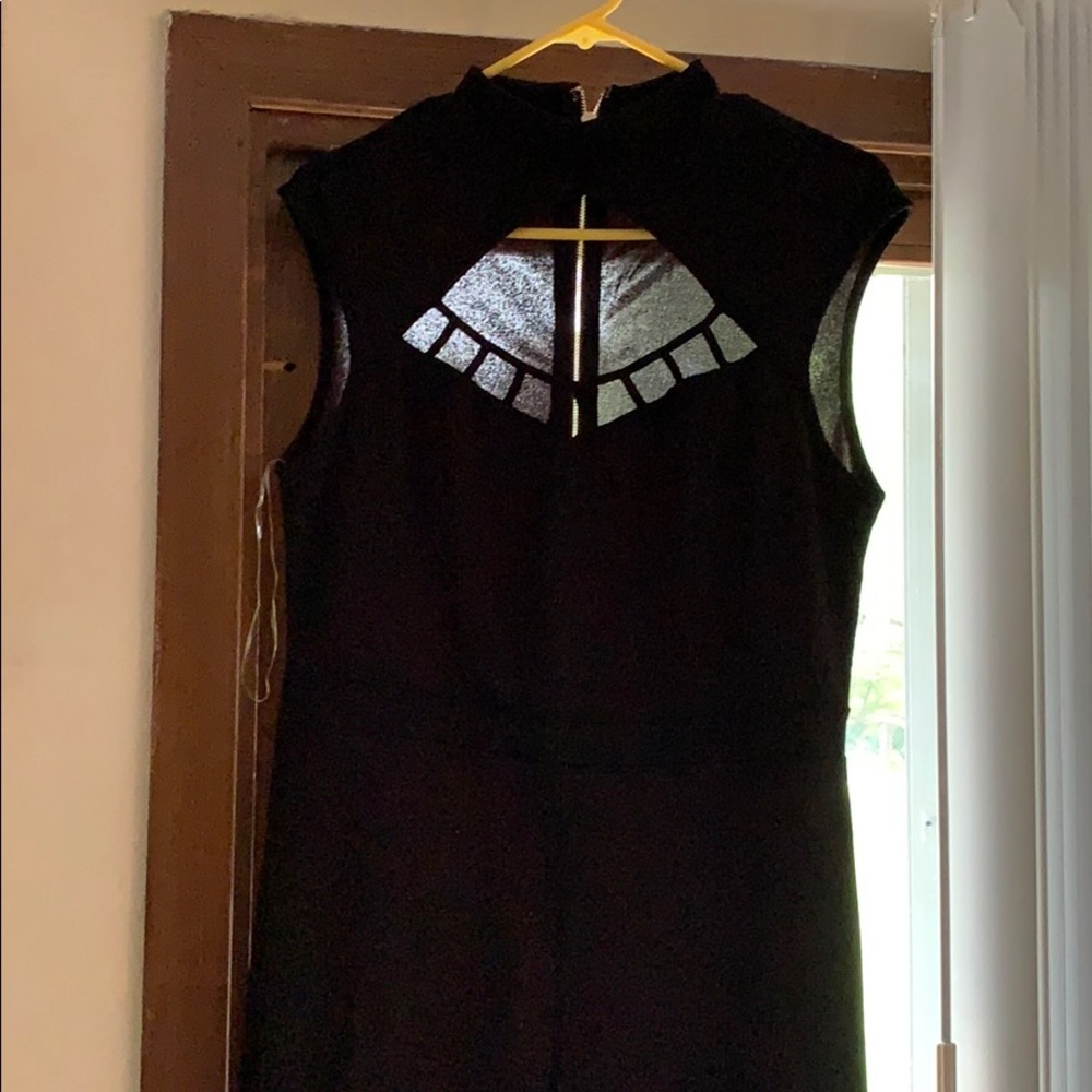 Black one piece jumpsuit